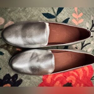 N.Y.L.A. Jazz Silver Loafers